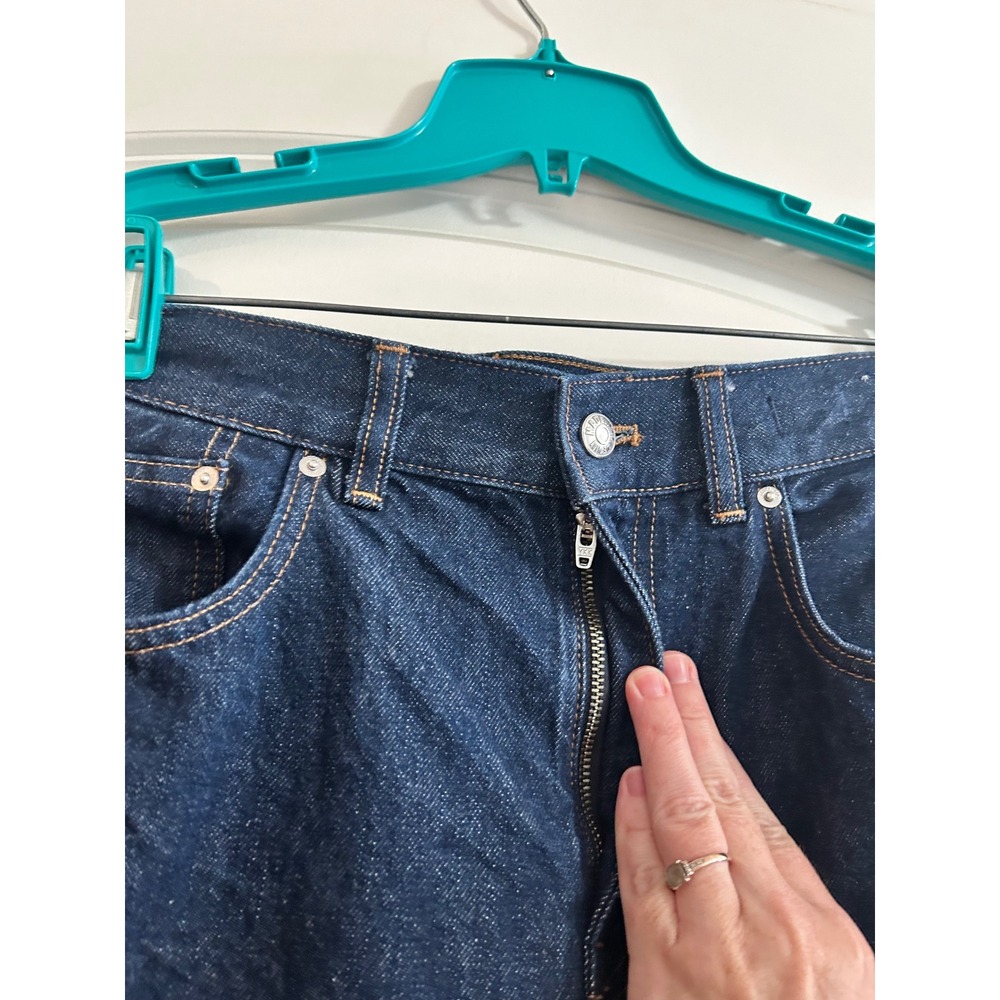 Madewell The Vintage Flare Jean Dark Indigo High Rise Denim Pants Womens 29 - Picture 6 of 13
